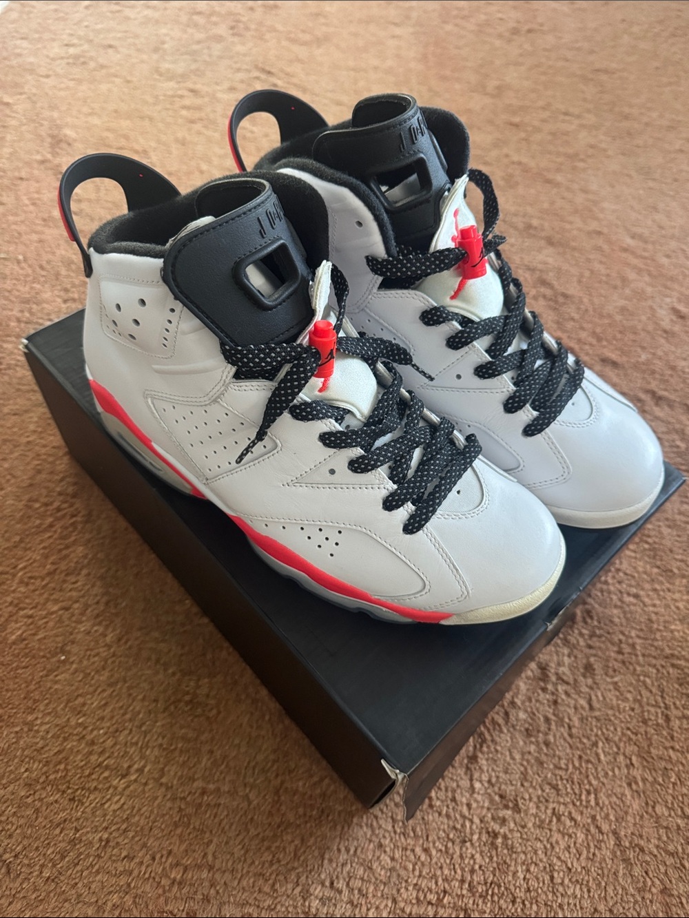 Jordan 6 Retro Infrared White (2014)